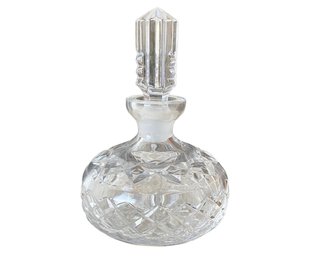 A Vintage Crystal Perfume Bottle