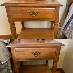 Pair Of Single Drawer Night Stands