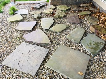Large Collection Of Landscape Slate And Stones