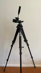 A Vintage SLIK Universal U212 Camera Tripod W/ Swivel Pan Tilt Head