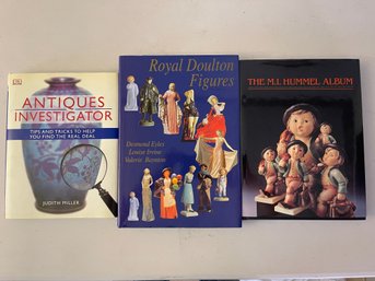 Three Coffee Table Books About Antiques