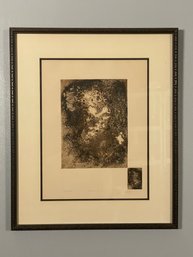 Listed Artist Charles Lantz Etching - Signed With COA