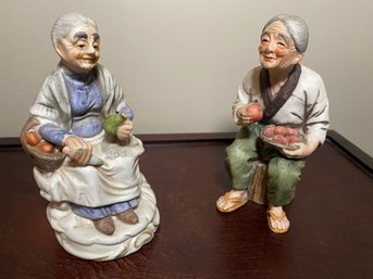 Two Figurines By F. W. Woolworth New York