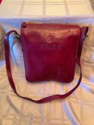Red Fendi Handbag