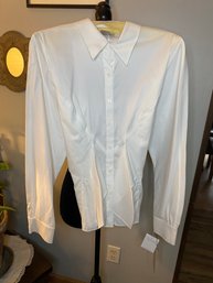 WORTH Brand White Shirt With Tags -size 16