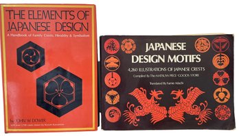 Two Books On Japanese Motif Design