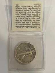 1940-S  Walking Liberty Silver Half Dollar