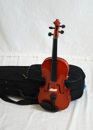 Children's 1/8th Suzuki Style Violin, With Bow & Case