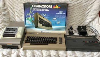 Vintage COMMODORE 64 Computer And Accessories!