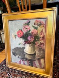 Eleanor Ingersoll Maurice, Floral, Oil On Canvas