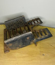 Antique Cast Iron Boot Scraper/remover