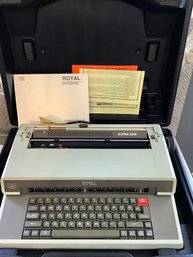 ROYAL Alpha 2001 Electric Typewriter