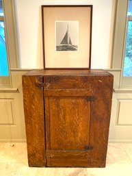 Lovely 19th C Primitive Standing Jelly Cabinet