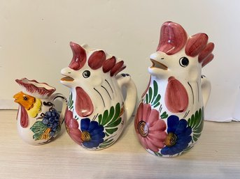 Chickens Are Just So Cute! A Pitcher For Every Size And Use