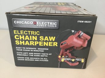 Chicago Electric Electric Chain Saw Sharpener
