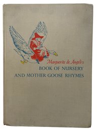 1954 'Book Of Nursery And Mother Goose Rhymes' By Marguerite De Angeli's