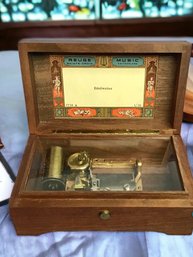 Vintage Edelweiss REUGE Music Box (see Description)