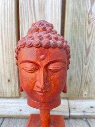 Carved Thai Buddha Head