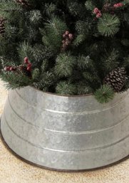 Pair Of Metal Tree Skirts