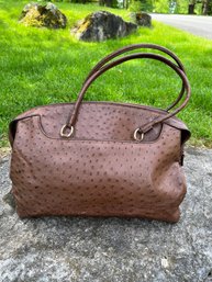 Mauro Governa For Suarez Brown Leather Handbag