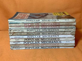 Lot Of Vintage Popular Mechanics Magazines