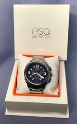 NEW ESQ MOVADO Chronograph Watch