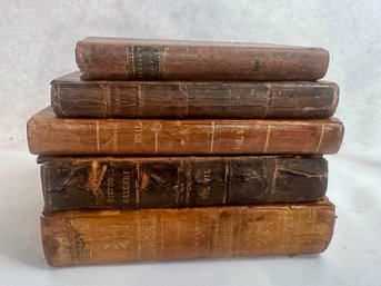 Diverse Antique Book Collection (1808-late 1800s): From Religion To Science