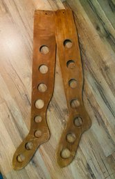 Vintage Wooden 7 Hole Stocking Stretchers