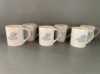 Group,od Six Mugs, Three By Ralph Lauren