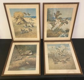 4 Lynn Bogue Hunt Game Bird Prints