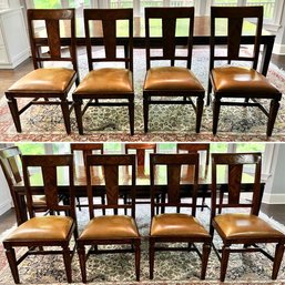 Set Of 8 Beautiful Theodore Alexander Dining Chairs