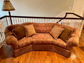 Highland House Custom Upholstered Corner Sofa, Paid $2062