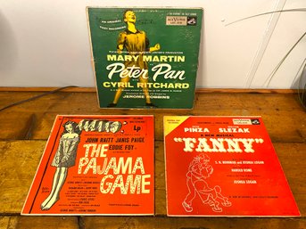 Peter Pan, The Pajama Game And Fanny Records