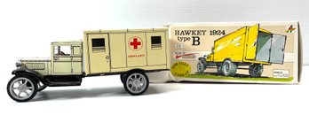 Kovap Retro Hawkey 1924 Type D Ambulance Made Tin Toy Truck  - Made In Czech Republic