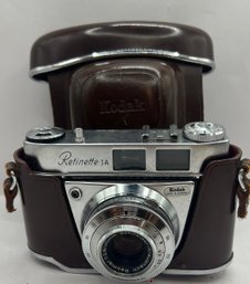 Vintage Kodak Retinette Camera & Case - Made In Germany