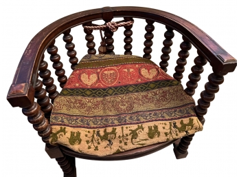 Amazing Victorian Barrel Chair