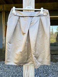 Armani Collezioni Taupe Skirt Size 12