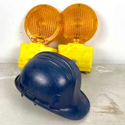 Safety Lights And Helmet