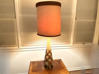 MCM Elongated Vase Lamp