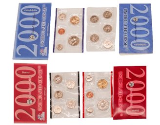 2000 Denver United States Mint Uncirculated Coin Set