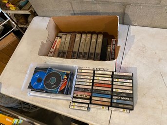 Miscellaneous CDs, VHS, And Cassette Tapes