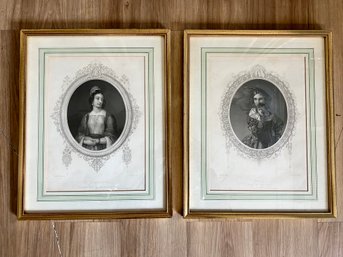 Framed Portraits Of Victorian Women