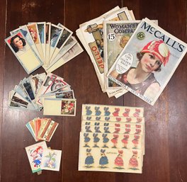 Vintage Ephemera - Great For Scrapbooking