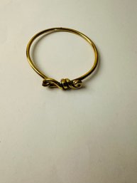 Handmade In Kenya Artisan Brass Clasp Opening  Knot Design Bracelet