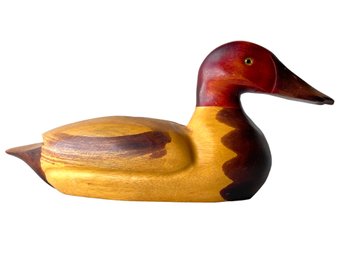 Wooden Duck Decoy By 'country Lures By Emporium'.
