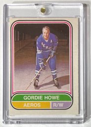HOF Gordie Howe 1975-76 O-Pee-Chee WHA #100
