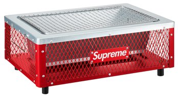 Rare Supreme Coleman Table Top Charcoal Grill, New In Box