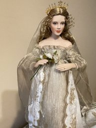 Guinevere By Franklin Mint, 16' Porcelain Heirloom Doll