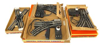 Lot Of 3 Lionel Switches And 1 Crossover 6-5132, 6-5133, 6-5545