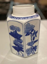 Hexagonal Ceramic Vase